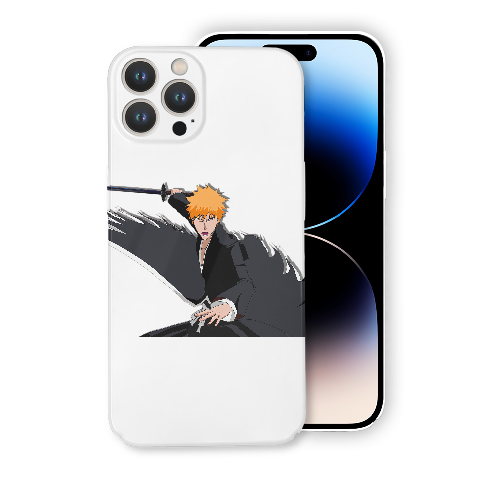 ブリーチ 黒崎一護（くろさき いちご）BLEACH Kurosaki Ichigo 【iPhone 14シリーズ対応】ハードケース